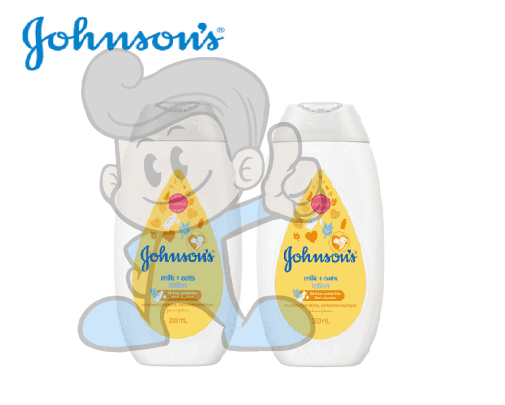 Johnsons Milk Oats Lotion (2 X 200 Ml) Mother & Baby