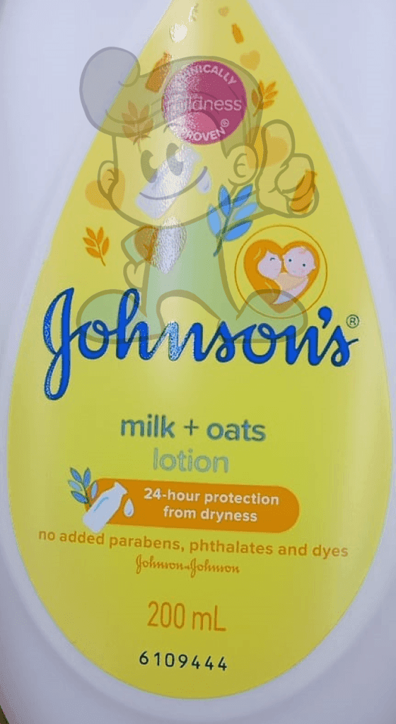 Johnsons Milk Oats Lotion (2 X 200 Ml) Mother & Baby