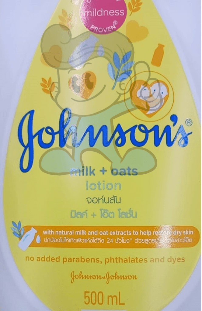 Johnsons Milk Oats Lotion 500Ml Mother & Baby