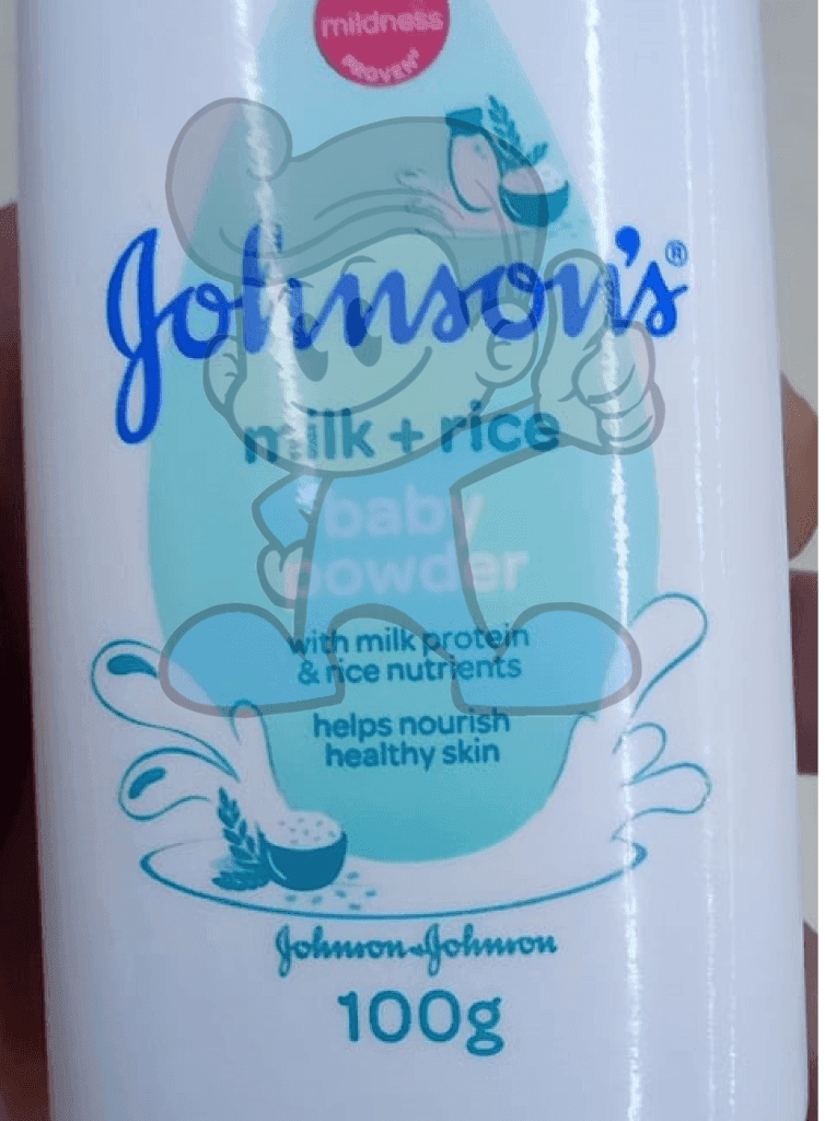 Johnsons Milk Rice Baby Powder (4 X 100 G) Mother &