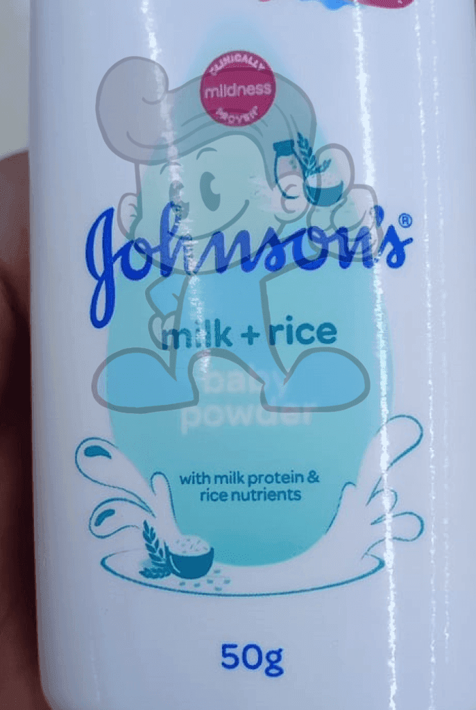 Johnsons Milk Rice Baby Powder (6 X 50 G) Mother &