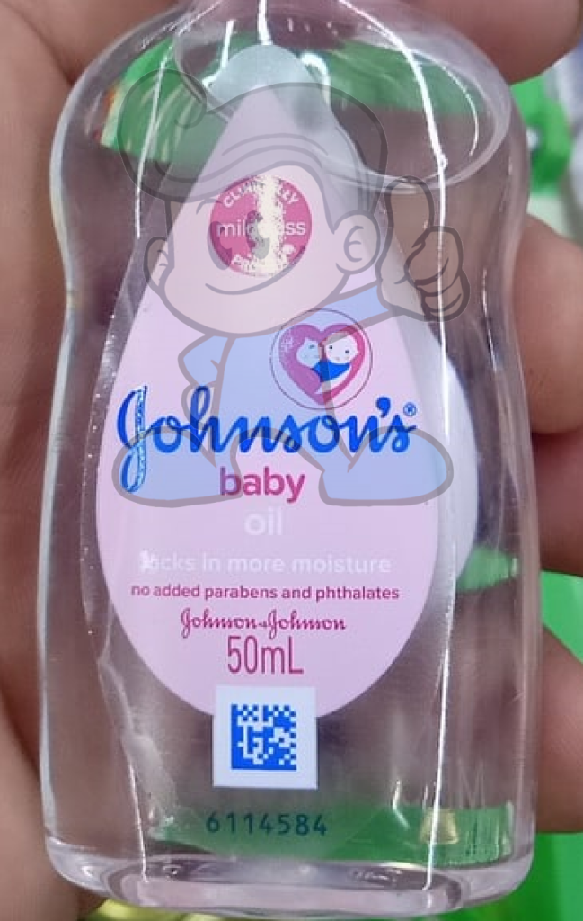 Johnsons Regular Baby Oil (4 X 50 Ml) Mother &