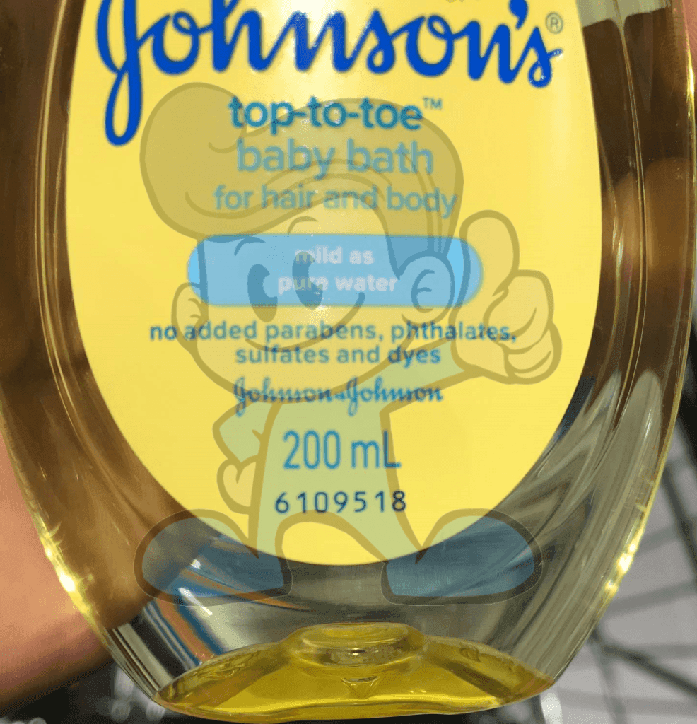 Johnsons Top To Toe Baby Bath For Hair And Body (2 X 200 Ml) Mother &