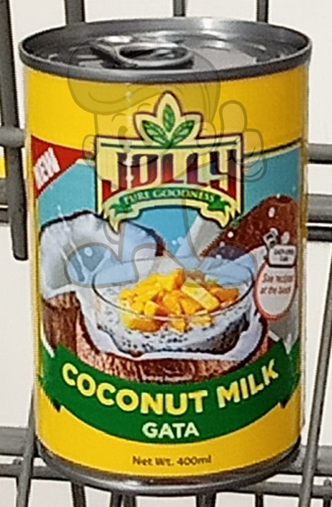 Jolly Coconut Milk Gata (3 X 400 Ml) Groceries