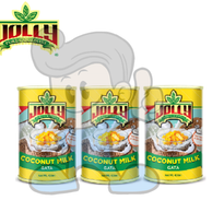 Jolly Coconut Milk Gata (3 X 400 Ml) Groceries