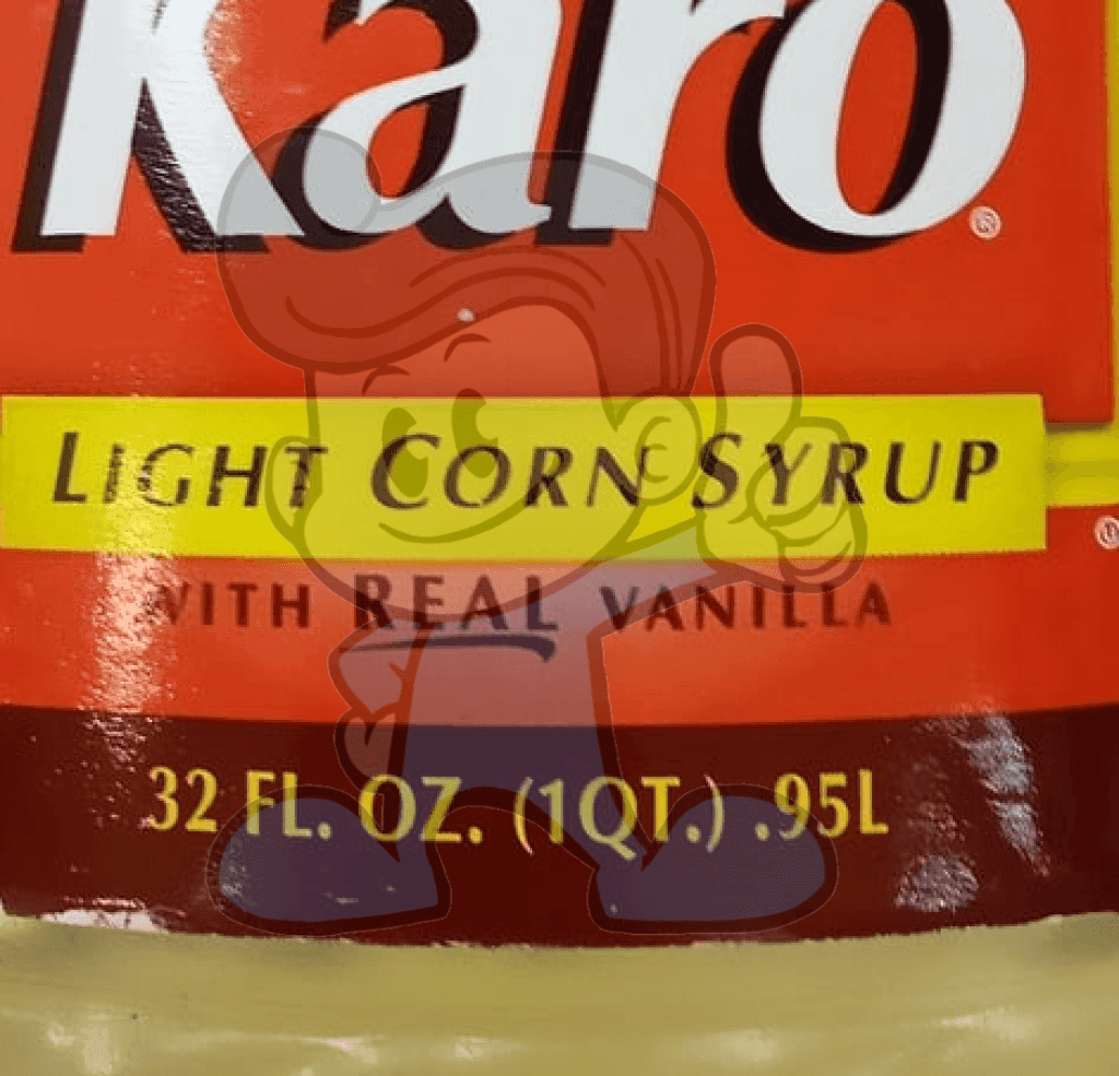 Karo Light Corn Syrup With Real Vanilla 32Oz. Groceries