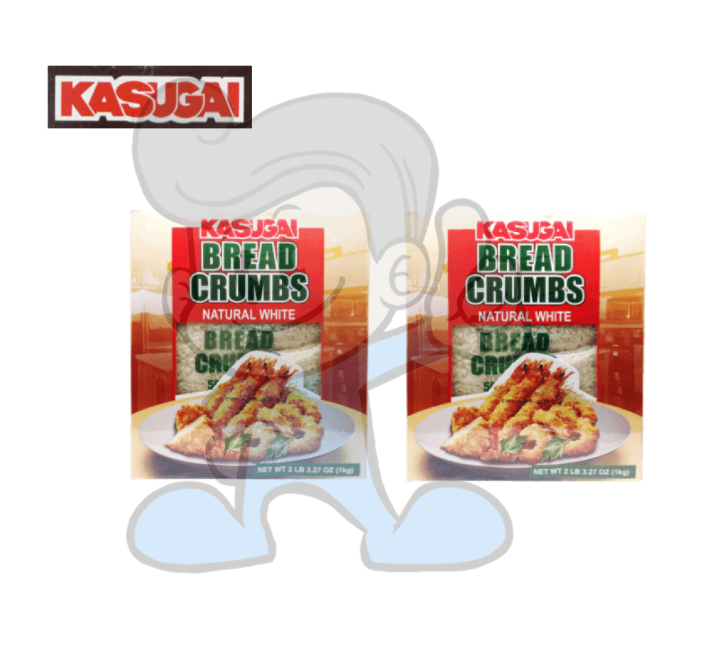 Kasugai Bread Crumbs Natural White (2 X 1Kg) Groceries