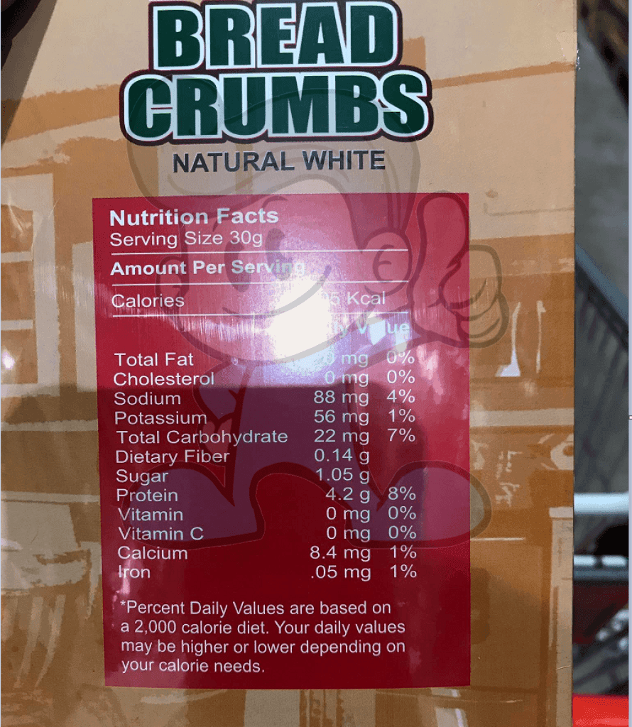 Kasugai Bread Crumbs Natural White (2 X 1Kg) Groceries