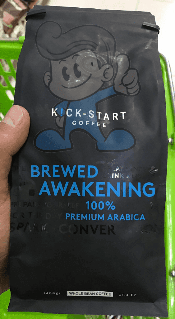 Kick Start! Coffee Brewed Awakening 100% Premium Arabica 400G Groceries