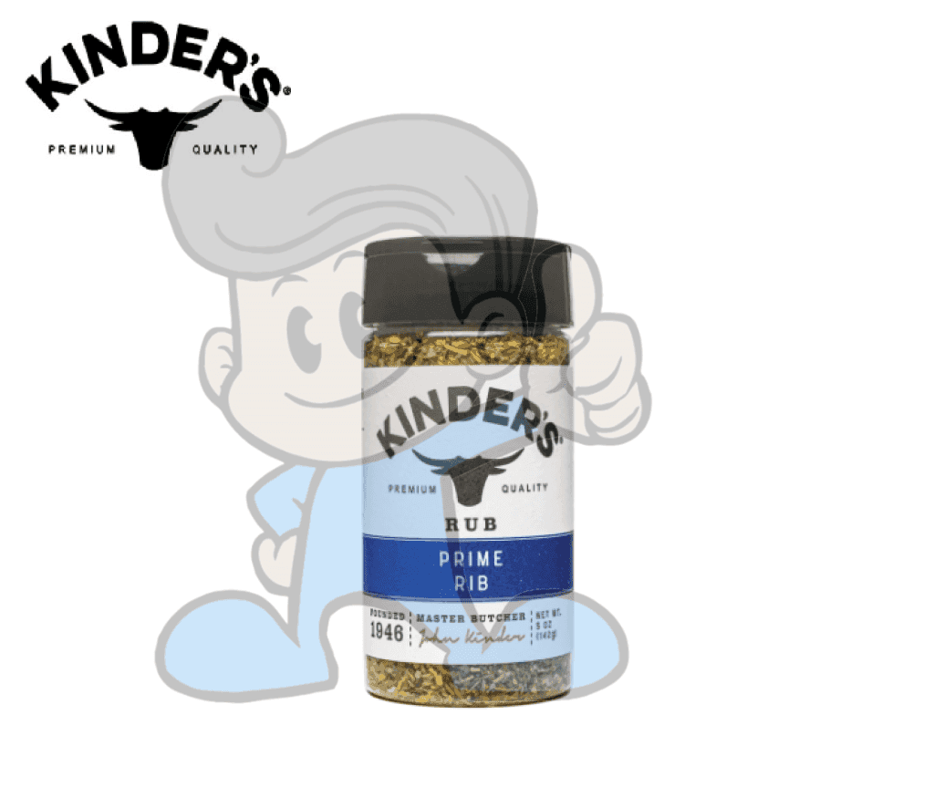 Kinders Premium Quality Rub Prime Rib 5 Oz. Groceries