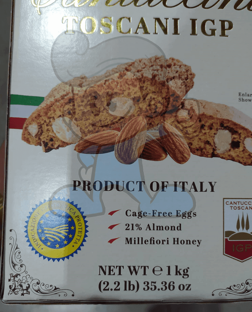 Kirkland Signature Cantuccini Almond Biscotti 1Kg Groceries