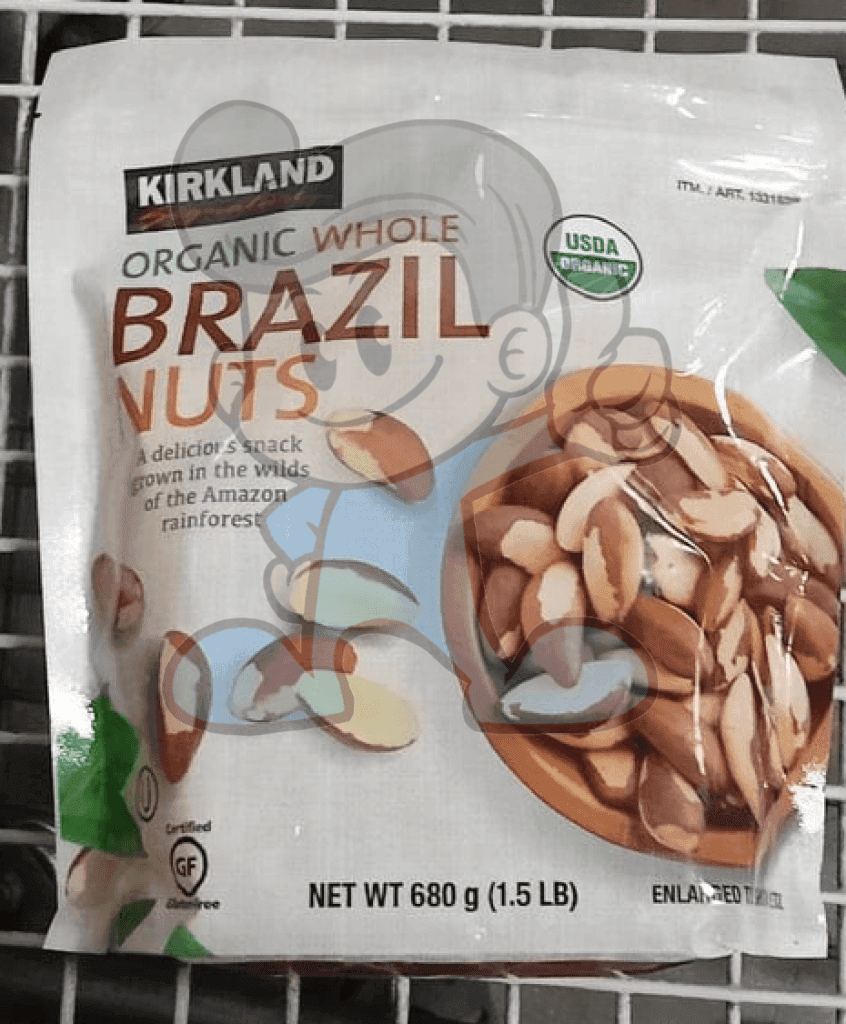 Kirkland Signature Organic Whole Brazil Nuts 680G Groceries