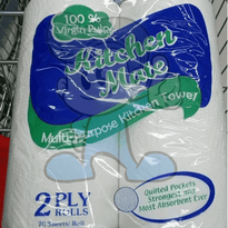 Kitchen Mate Multi-Purpose Towel 2-Ply (2 X 2S) Household Supplies