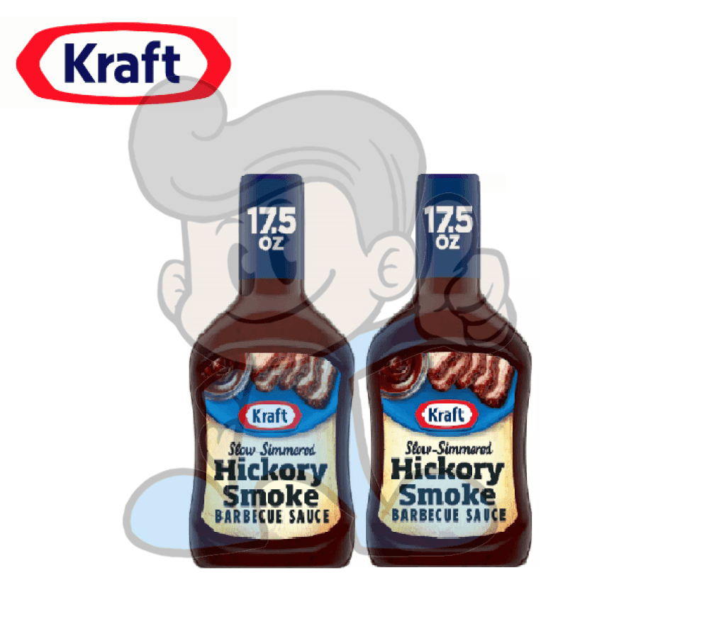 Kraft Slow-Simmered Hickory Smoke Barbecue Sauce (2 X 496 G) Groceries