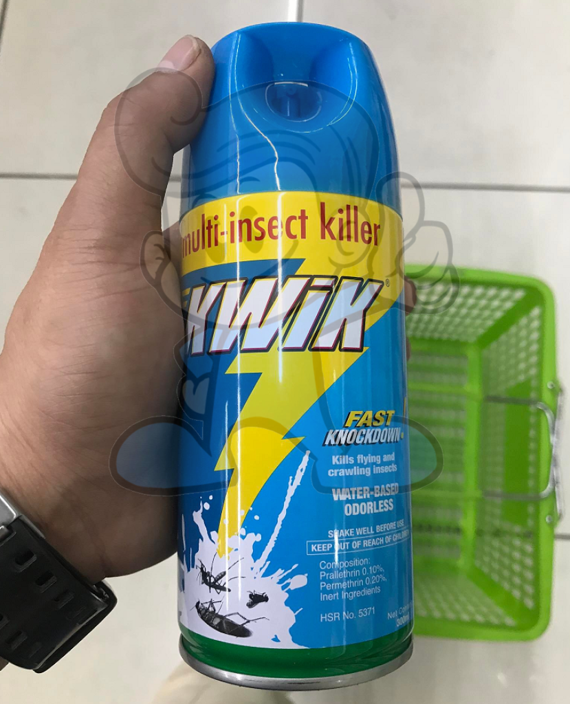 Kwik Water-Based Insect Killer (2 X 300Ml) Household Supplies