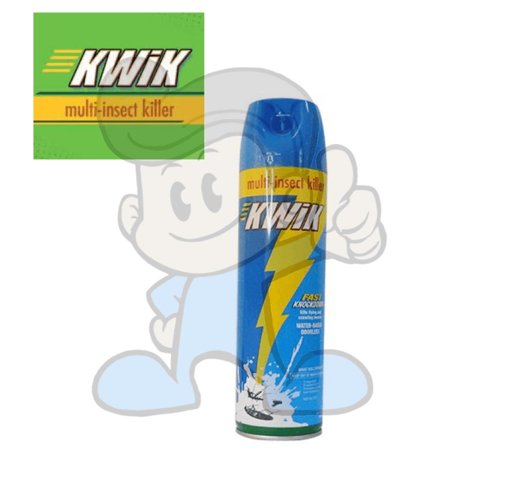 Kwik Water-Based Insect Killer Spray 600Ml Household Supplies