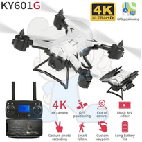 Ky601G Portable Folding 4K Hd 5G Gps Positioning Rc Airplane Quadcopter Drone Cameras & Drones