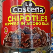 La Costena Chipotles Peppers In Adobo Sauce (2 X 340G) Groceries