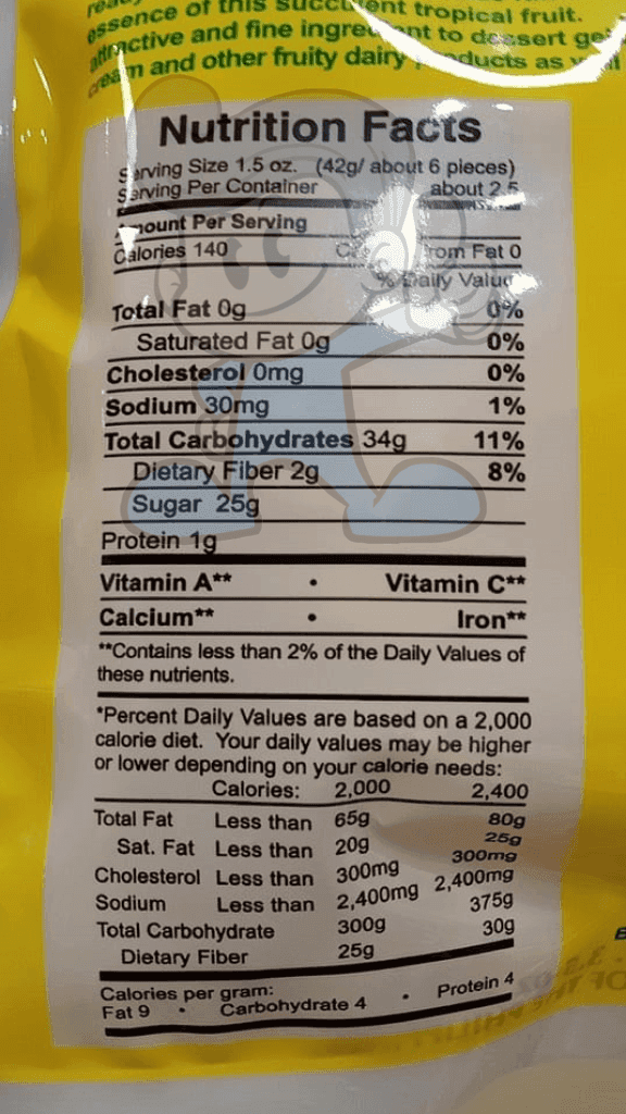 La2Pu Dried Jackfruit (2 X 100 G) Groceries