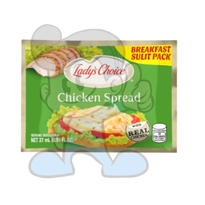 Ladys Choice Chicken Spread (24 X 27Ml) Groceries