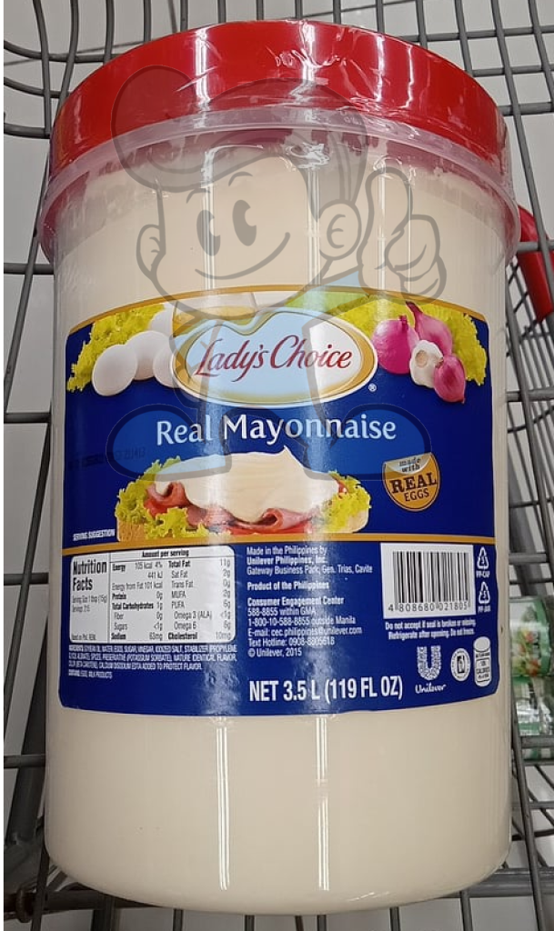 Ladys Choice Real Mayonnaise 3.5L Groceries