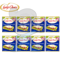 Ladys Choice Real Mayonnaise Original (8 X 80Ml) Groceries