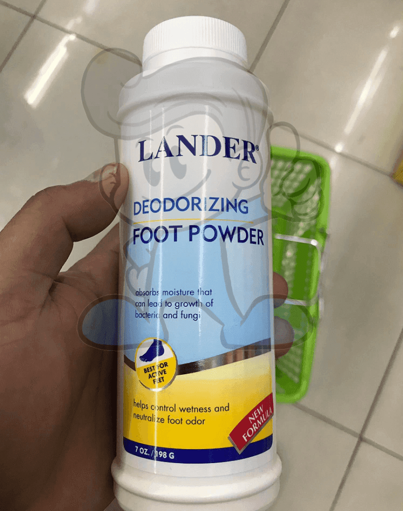 Lander Deodorizing Foot Powder (2 X 7Oz) Beauty