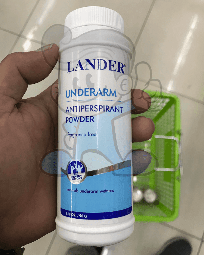 Lander Underarm Antiperspirant Powder (4 X 90G) Beauty