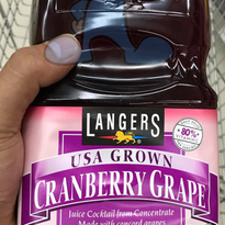 Langers Cranberry Grape Juice (2 X 1.89 L) Groceries