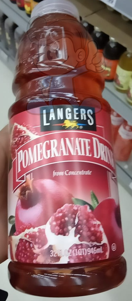 Langers Pomegranate Grape Drink From Concentrate (2 X 32Fl.oz.) Groceries