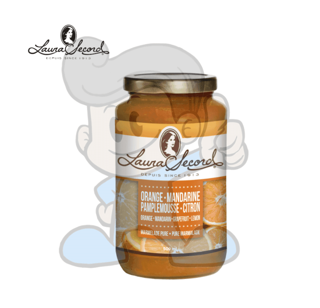 Laura Secord Pure Marmalade (Orange Mandarin Grapefruit Lemon) 500Ml Groceries