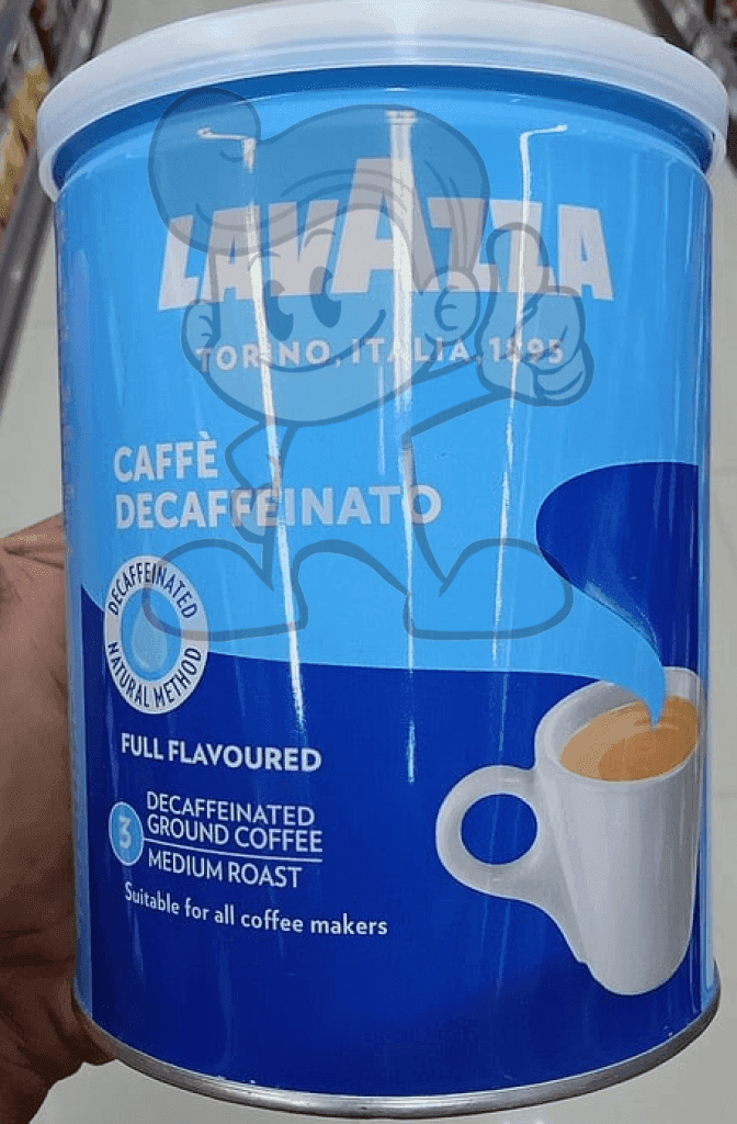 Lavazza Cafe Decaffeinato Ground Coffee Medium Roast 250G Groceries