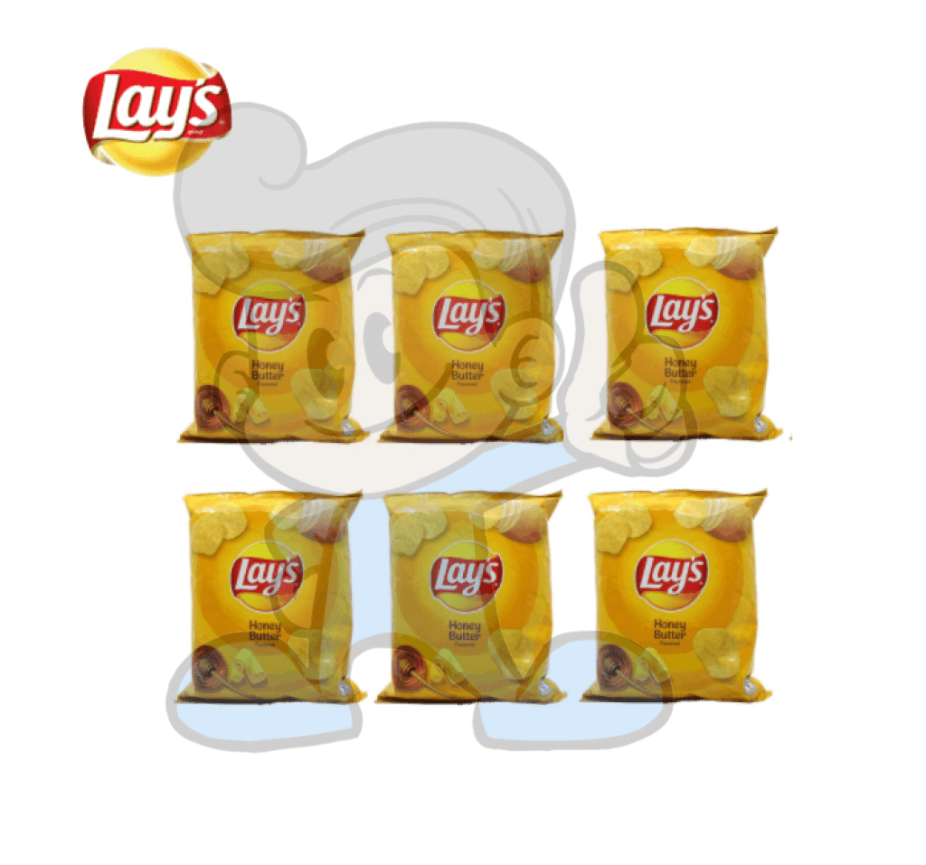 Lays Honey Butter Flavored Potato Chips (6 X 50G) Groceries