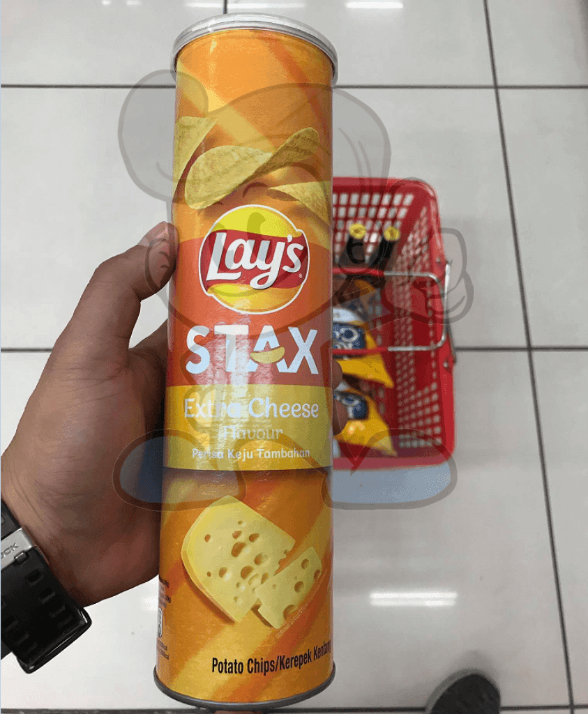 Lays Stax Extra Cheese (3 X 135G) Groceries