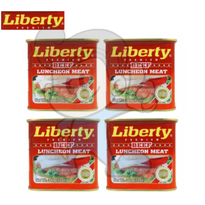 Liberty Premium Beef Luncheon Meat (4 X 340G) Groceries