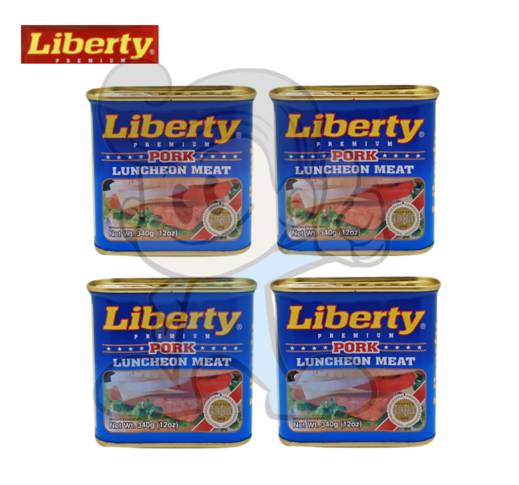 Liberty Premium Pork Luncheon Meat (4 X 340G) Groceries