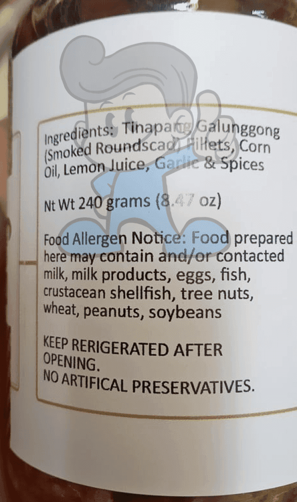 Lick The Spoon Sagana Tinapa Garlic & Pepper (2 X 240 G) Groceries