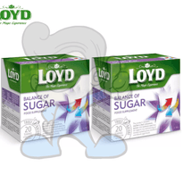 Loyd Balance Of Sugar 20 Tea Bags (2 X 40 G) Groceries