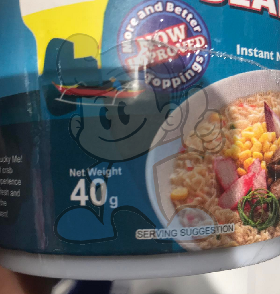 Lucky Me Go Cup Noodles Seafood Mini (14 X 40G) Groceries