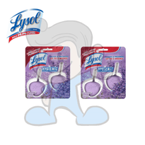 Lysol Automatic Toilet Cleaner Lavender Fields Scent (2 X 80G) Household Supplies