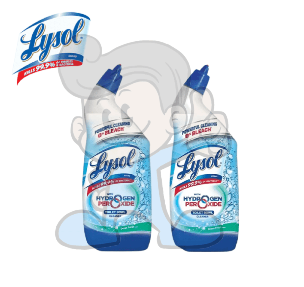 Lysol Hydrogen Peroxide Toilet Bowl Cleaner (2 X 24Fl. Oz.) Household Supplies