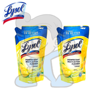 Lysol Multi-Action Cleaner Lemon (2 X 400Ml) Household Supplies