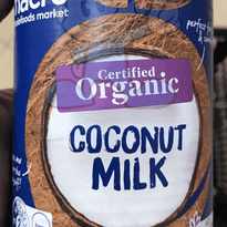 Macro Certified Organic Coconut Milk (2 X 400 Ml) Groceries