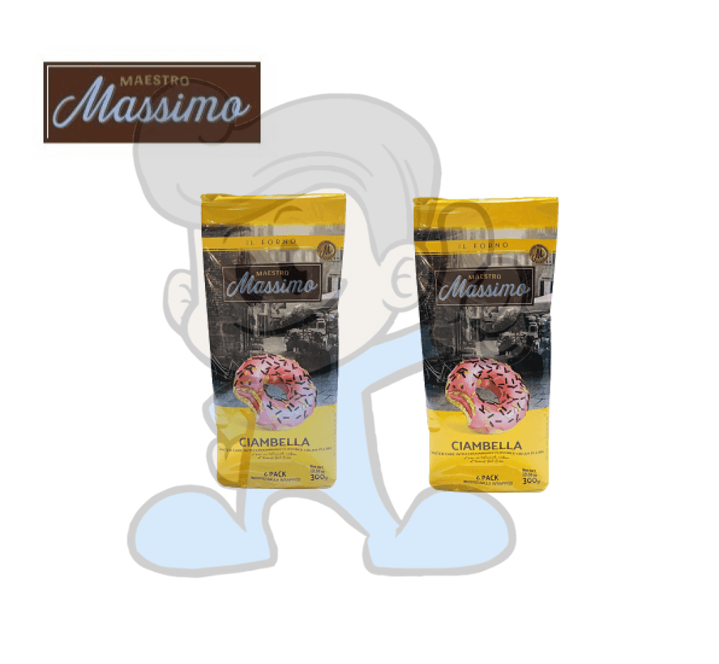 Maestro Massimo Ciambella Strawberry (2 X 6 Packs) Groceries