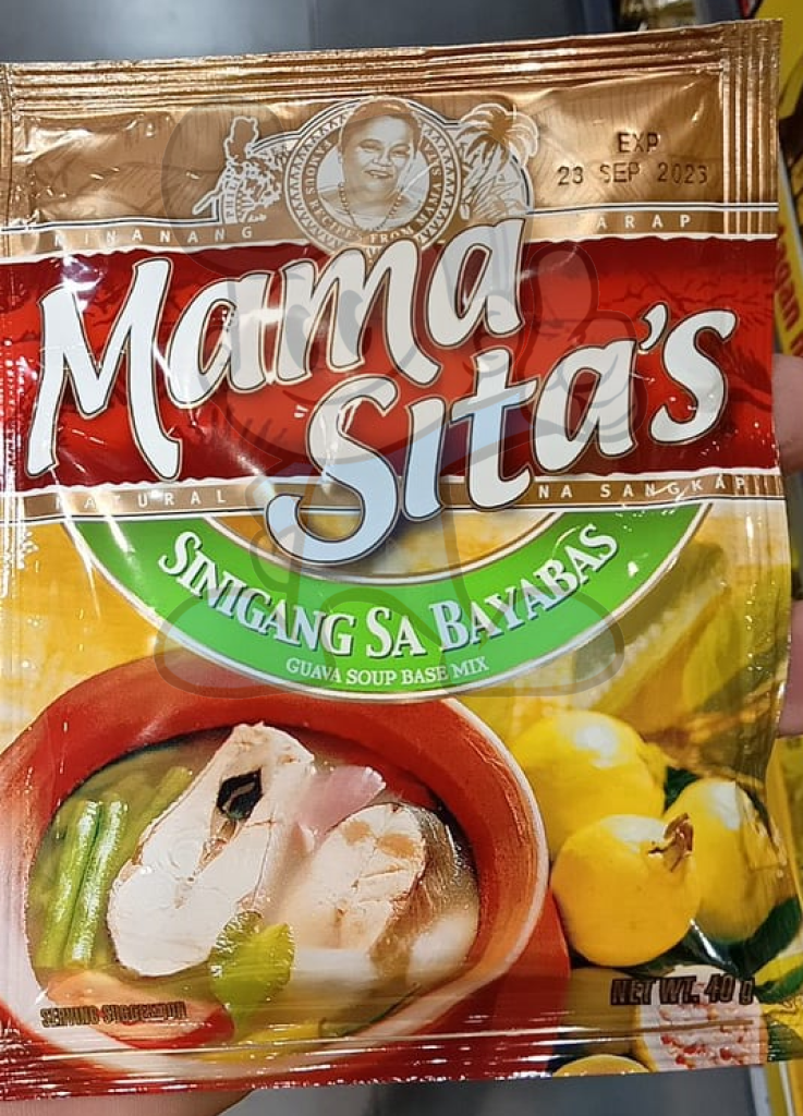 Mama Sitas Sinigang Sa Bayabas Guava Soup Base Mix (6 X 40 G) Groceries