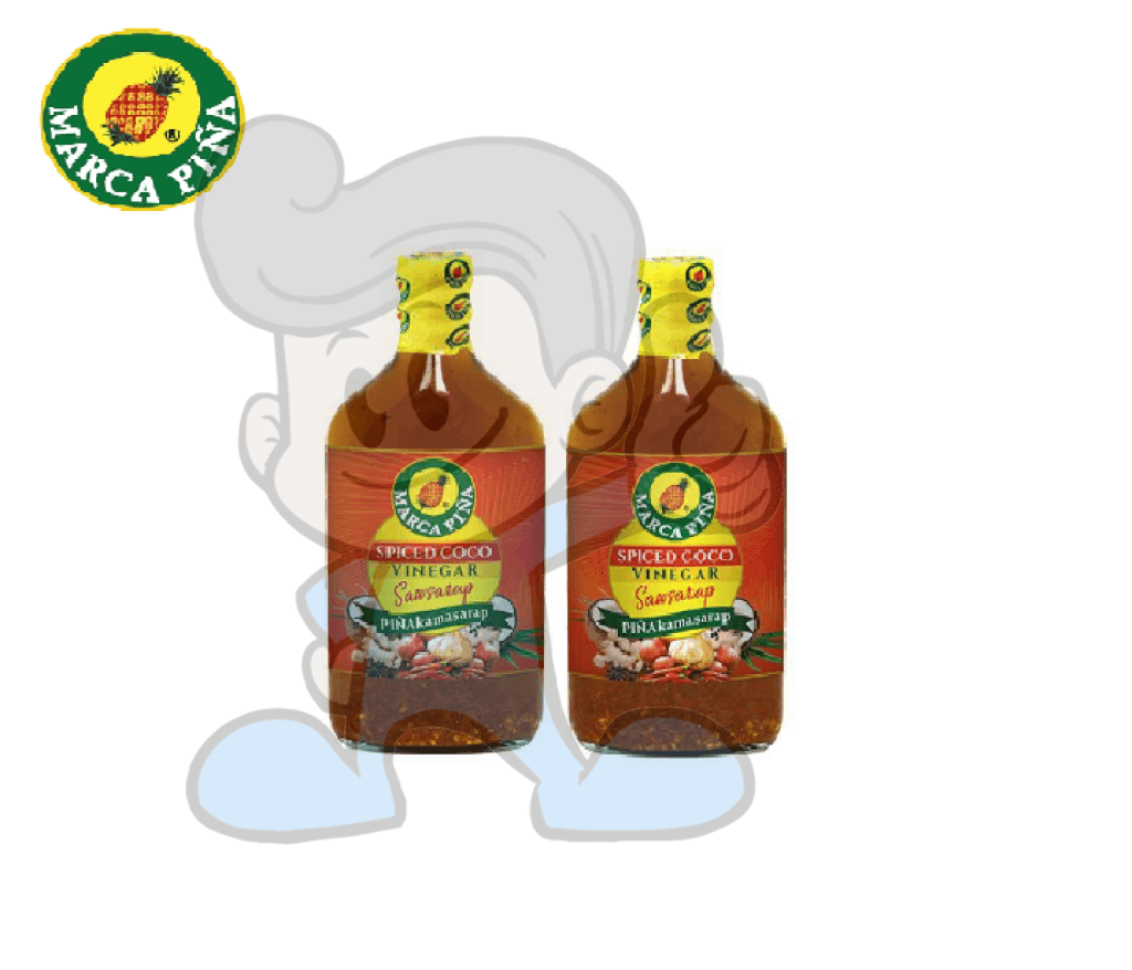 Marca Pina Spiced Coco Vinegar (2 X 375 Ml) Groceries