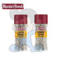 Masterfoods Lemon Pepper Seasoning (2 X 52G) Groceries