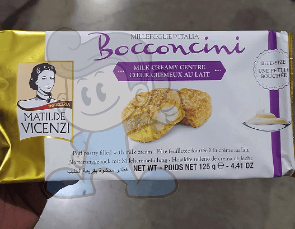 Matilde Vicenzi Millefoglie Ditalia Bocconcini Al Latte (3 X 125G) Groceries