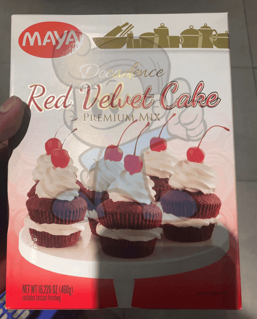 Maya Decadence Red Velvet Cake Premium Mix (2 X 460G) Groceries