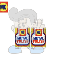 Mc Metal Polish (2 X 125 Ml) Household Supplies